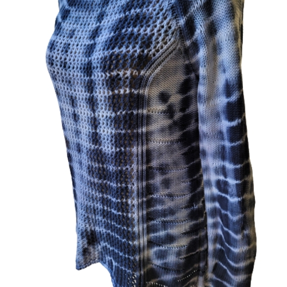 Intrigue Open Knit Tie Dye Sweater Size S - Picture 5 of 9